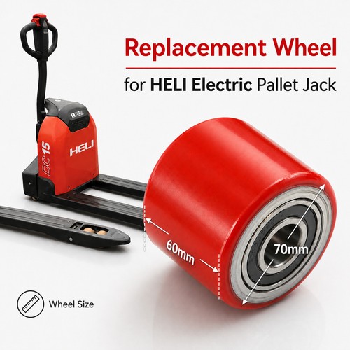 Electric pallet jack wheel - electric,